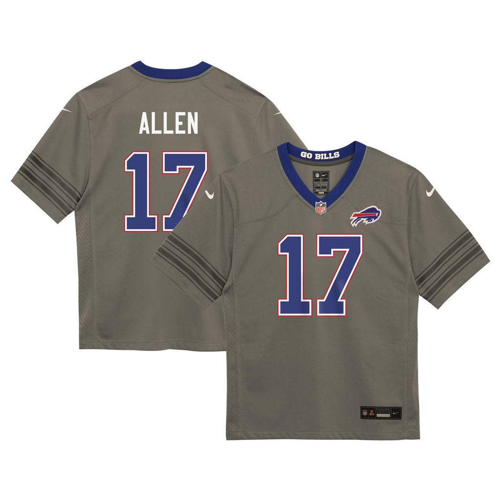 Josh Allen Buffalo Bills Infant Nickel City Game Jersey - Gray