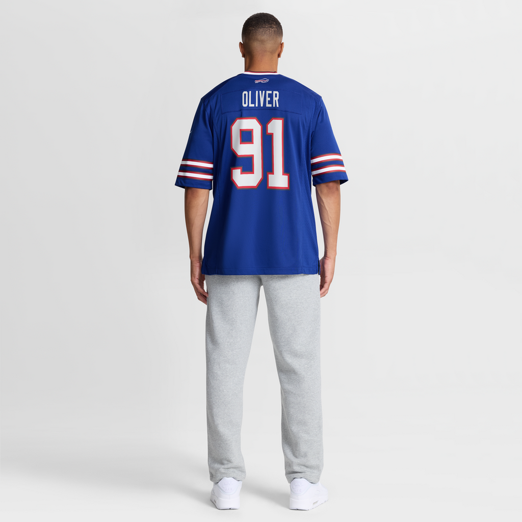 Ed Oliver Buffalo Bills Team Game Player Jersey - Royal