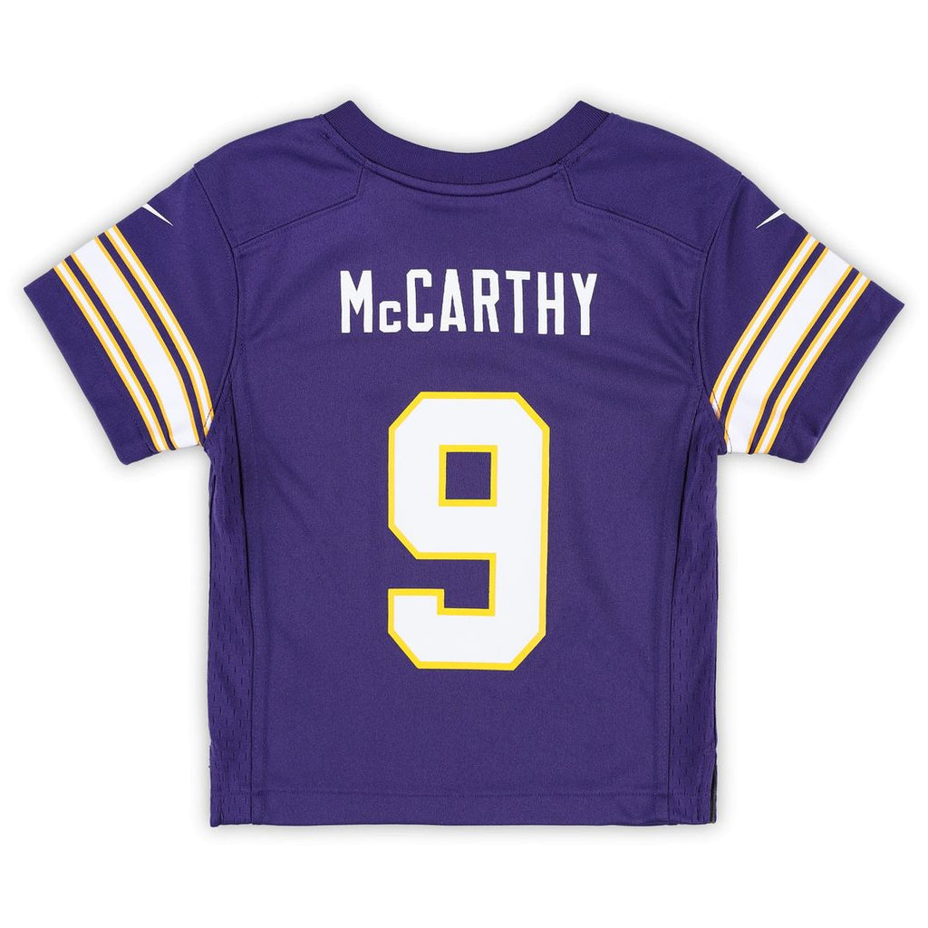 J.J. McCarthy Minnesota Vikings Toddler Classic Player Game Jersey - Purple