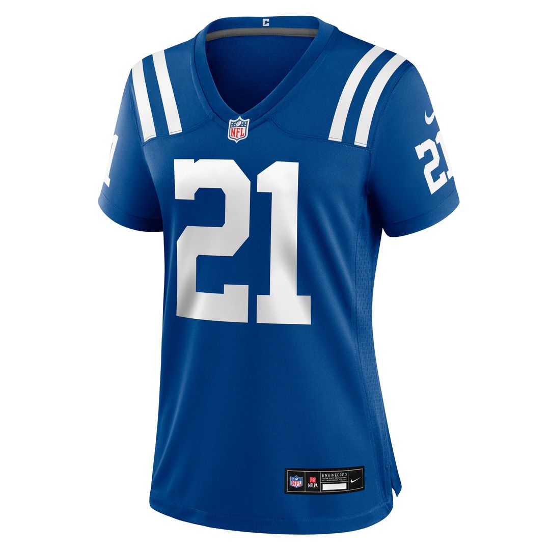DJ Giddens Indianapolis Colts Women's Team Game Jersey - Royal