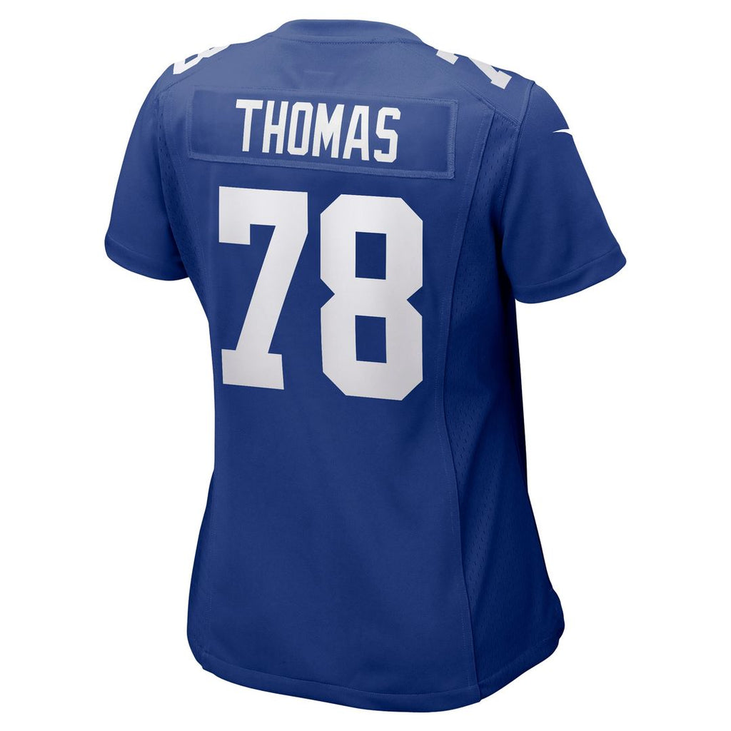 Andrew Thomas New York Giants Women's Game Jersey - Royal