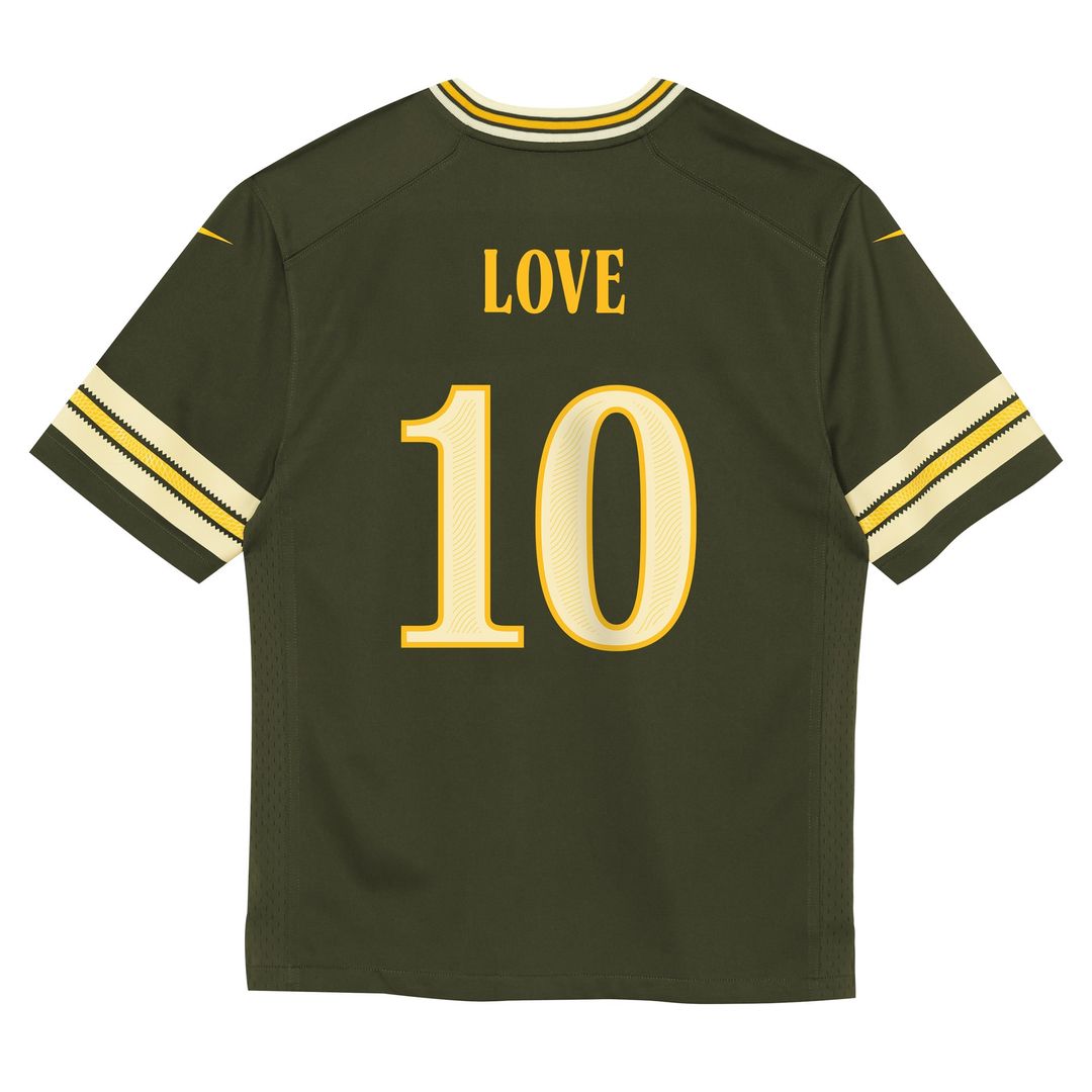 Jordan Love Green Bay Packers Toddler 2026 Rivalries Collection Game Jersey - Green
