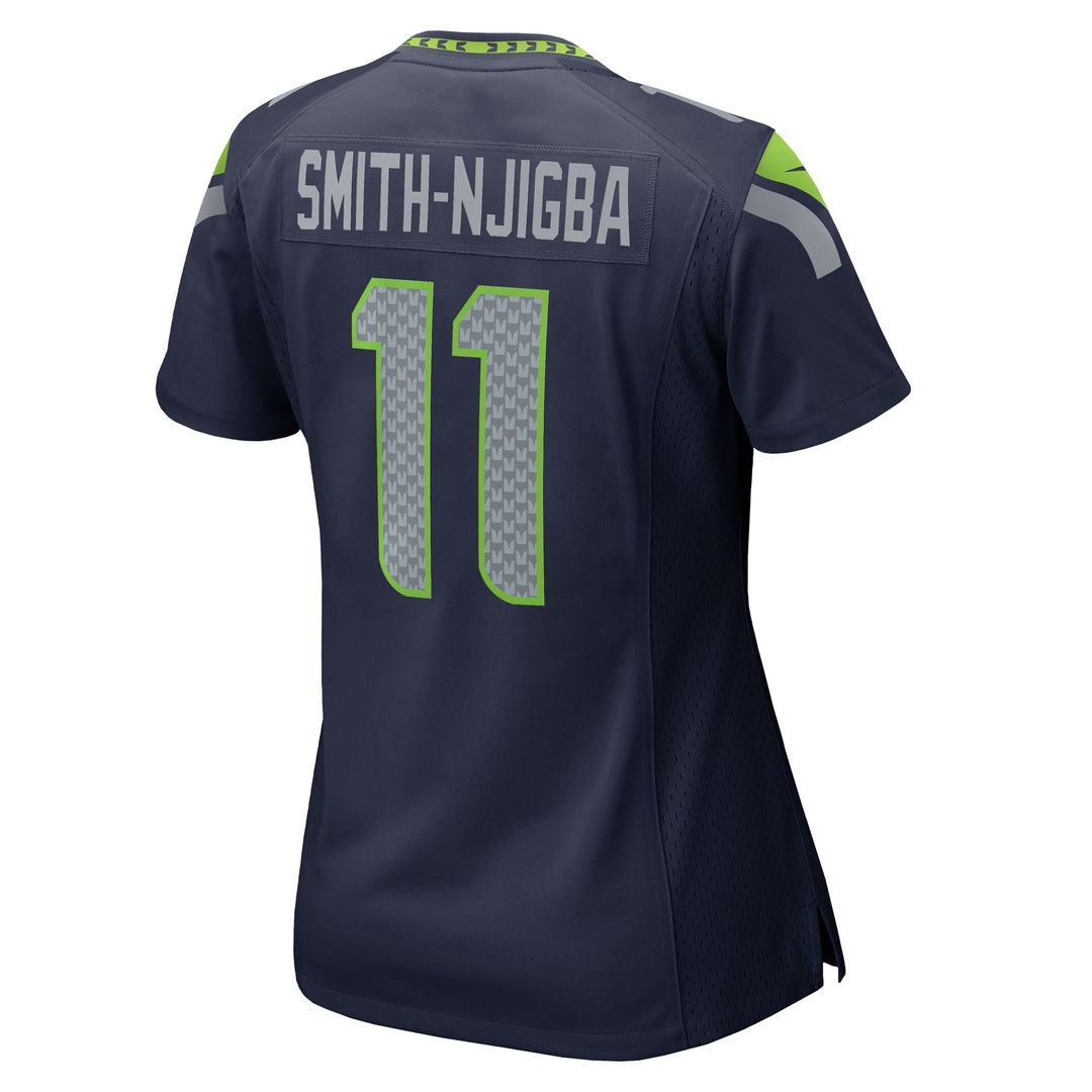 Jaxon Smith - Njigba Seattle Seahawks Women's Team Game Jersey - College Navy