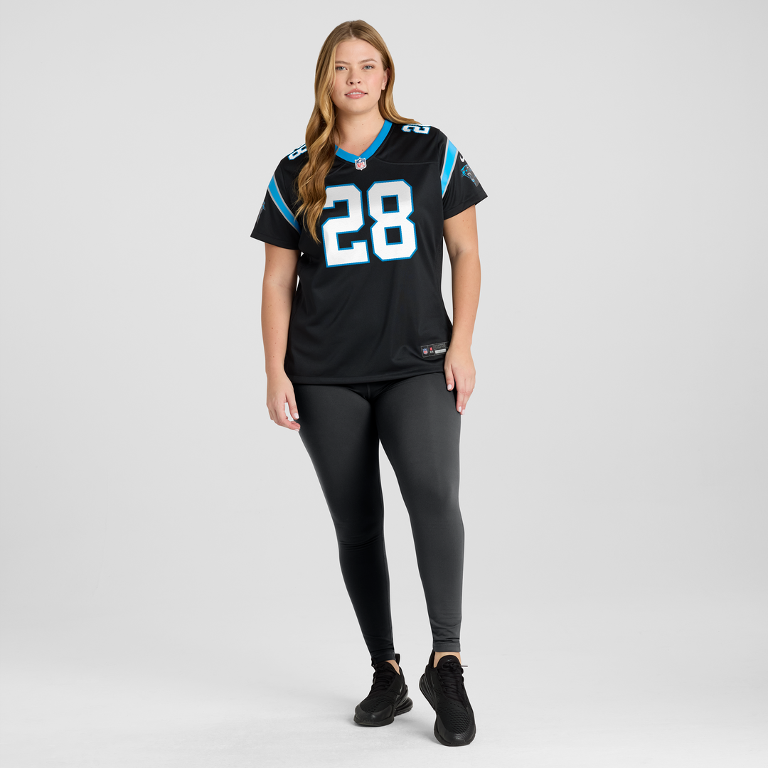 AJ Dillon Carolina Panthers Women's Team Game Jersey - Black