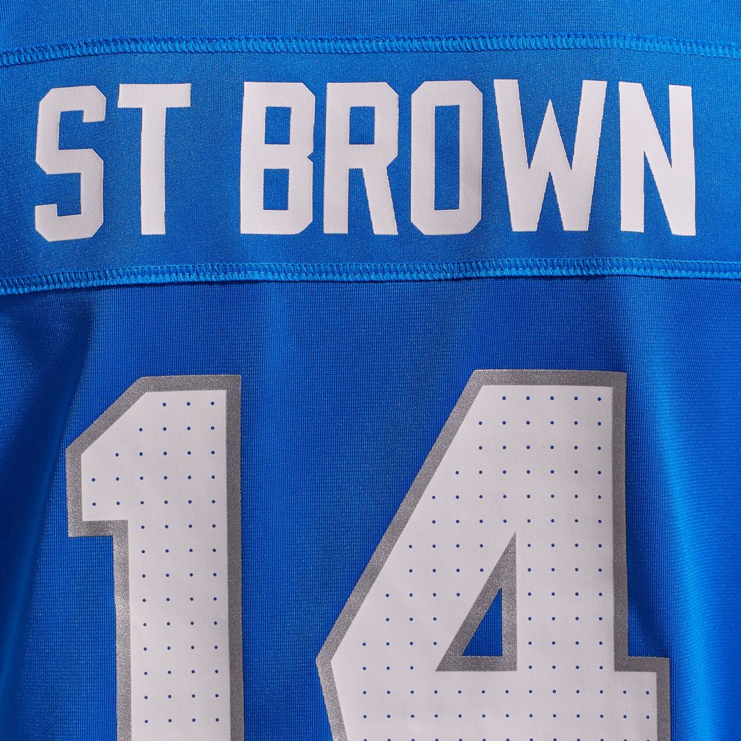 Amon - Ra St. Brown Detroit Lions Women's Team Game Jersey - Blue