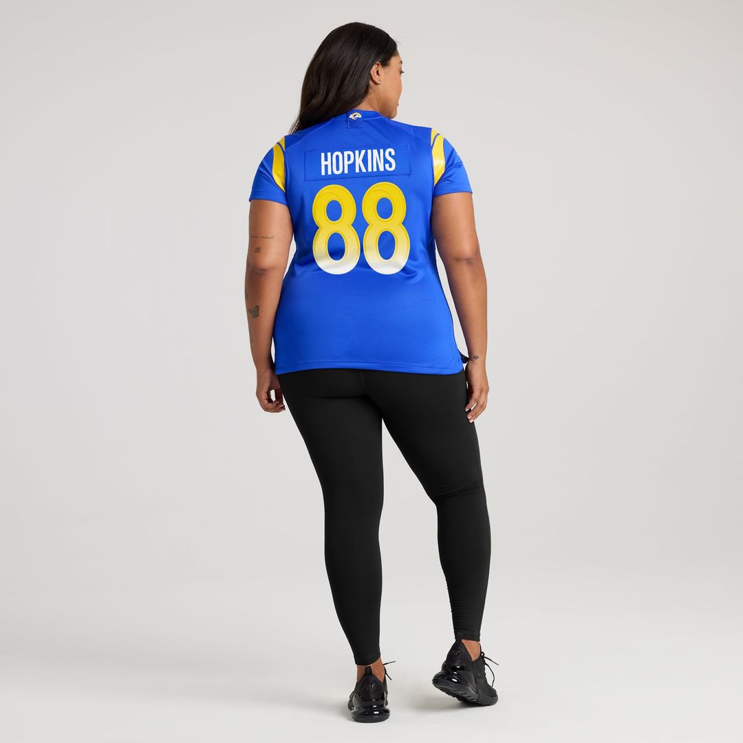 Brycen Hopkins Los Angeles Rams Women's Game Jersey - Royal