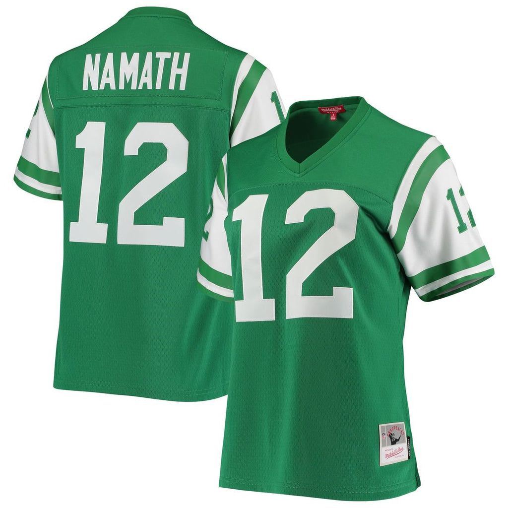Joe Namath New York Jets Women's 1969 Legacy Replica Jersey - Green