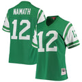 Joe Namath New York Jets Women's 1969 Legacy Replica Jersey - Green