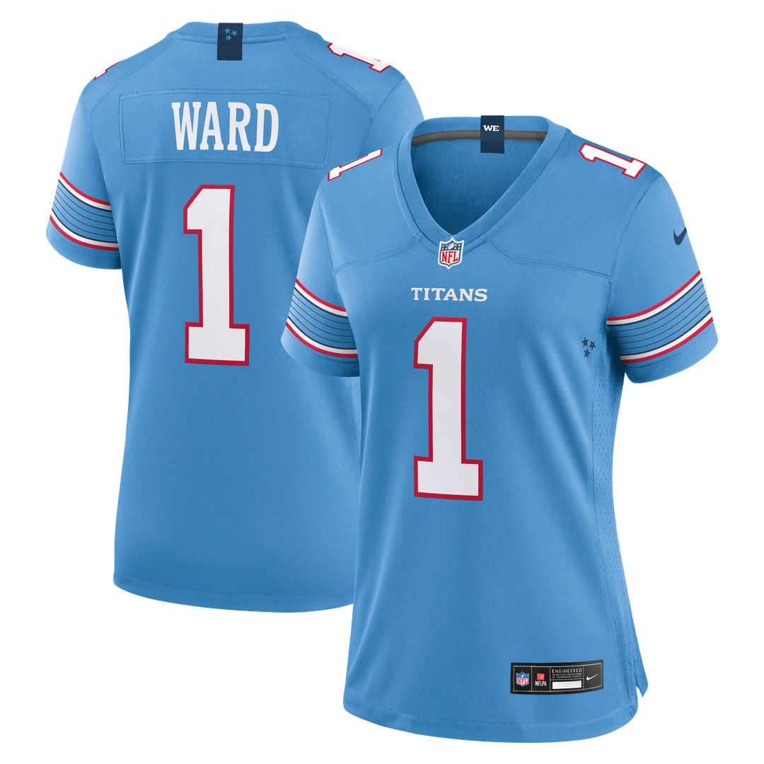 Cameron Ward Tennessee Titans Women's Game Jersey - White