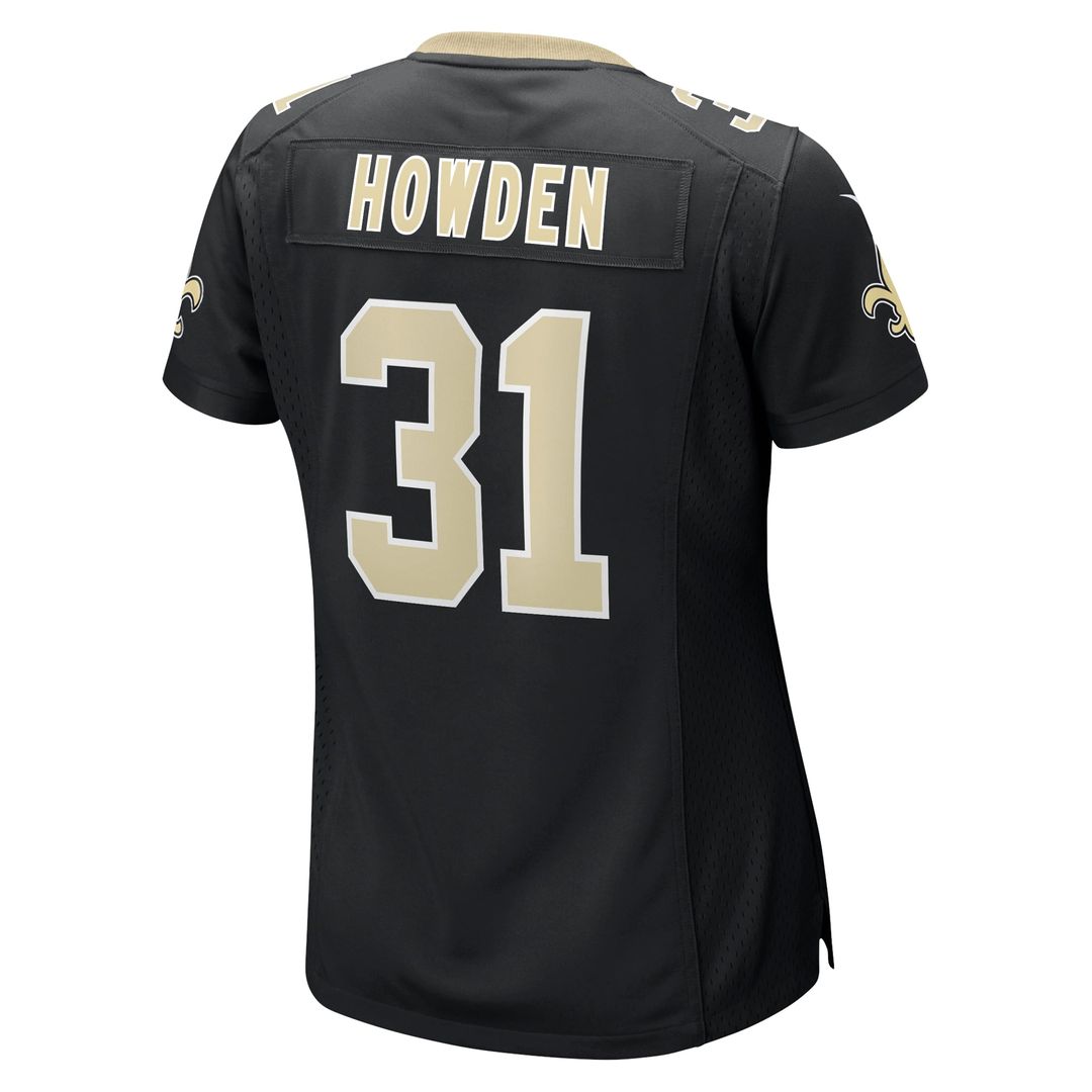 Jordan Howden New Orleans Saints Women's Team Game Jersey - Black