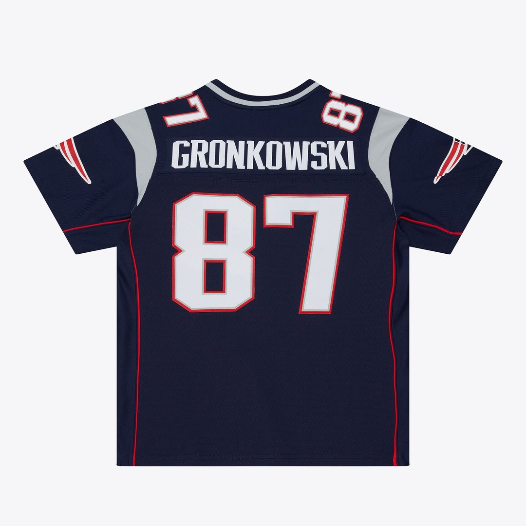 Rob Gronkowski New England Patriots Women's 2010 Legacy Replica Jersey - Navy