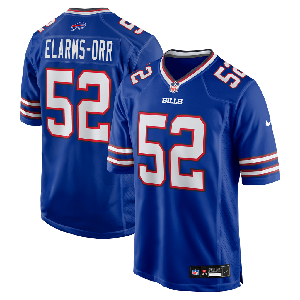 Kaleb Elarms - Orr Buffalo Bills Team Game Jersey - Royal