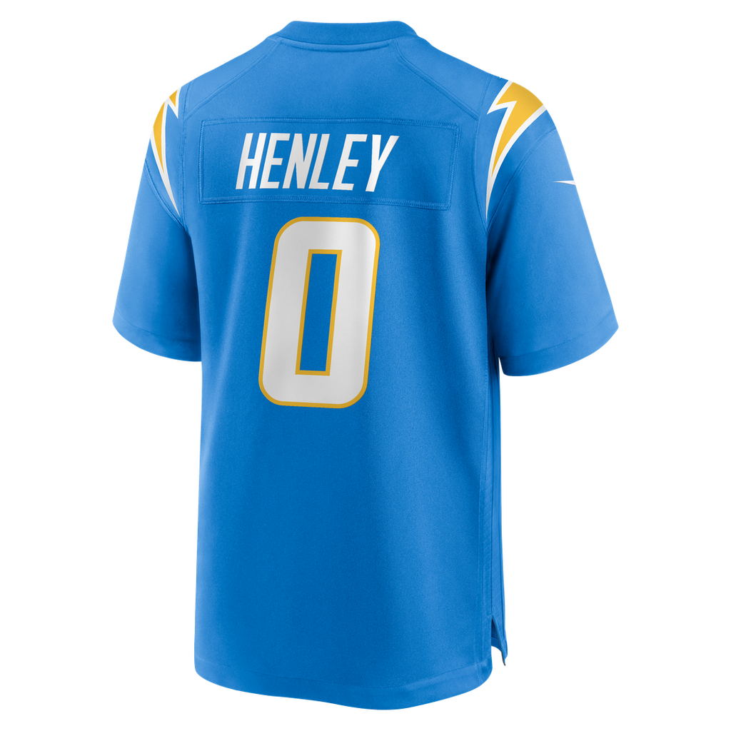 Daiyan Henley Los Angeles Chargers Team Game Jersey - Powder Blue