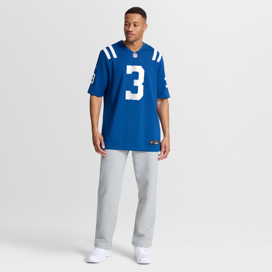 Spencer Shrader Indianapolis Colts Team Game Jersey - Royal