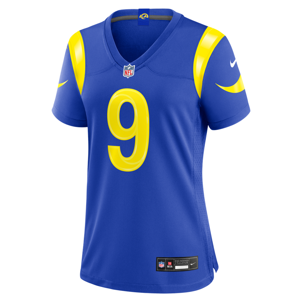 Matthew Stafford Los Angeles Rams Women's Classic Sol Game Jersey