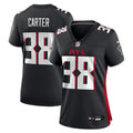 Nathan Carter Atlanta Falcons Women's Team Game Jersey - Black