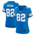 Thomas Gordon Detroit Lions Women's Team Game Jersey - Blue