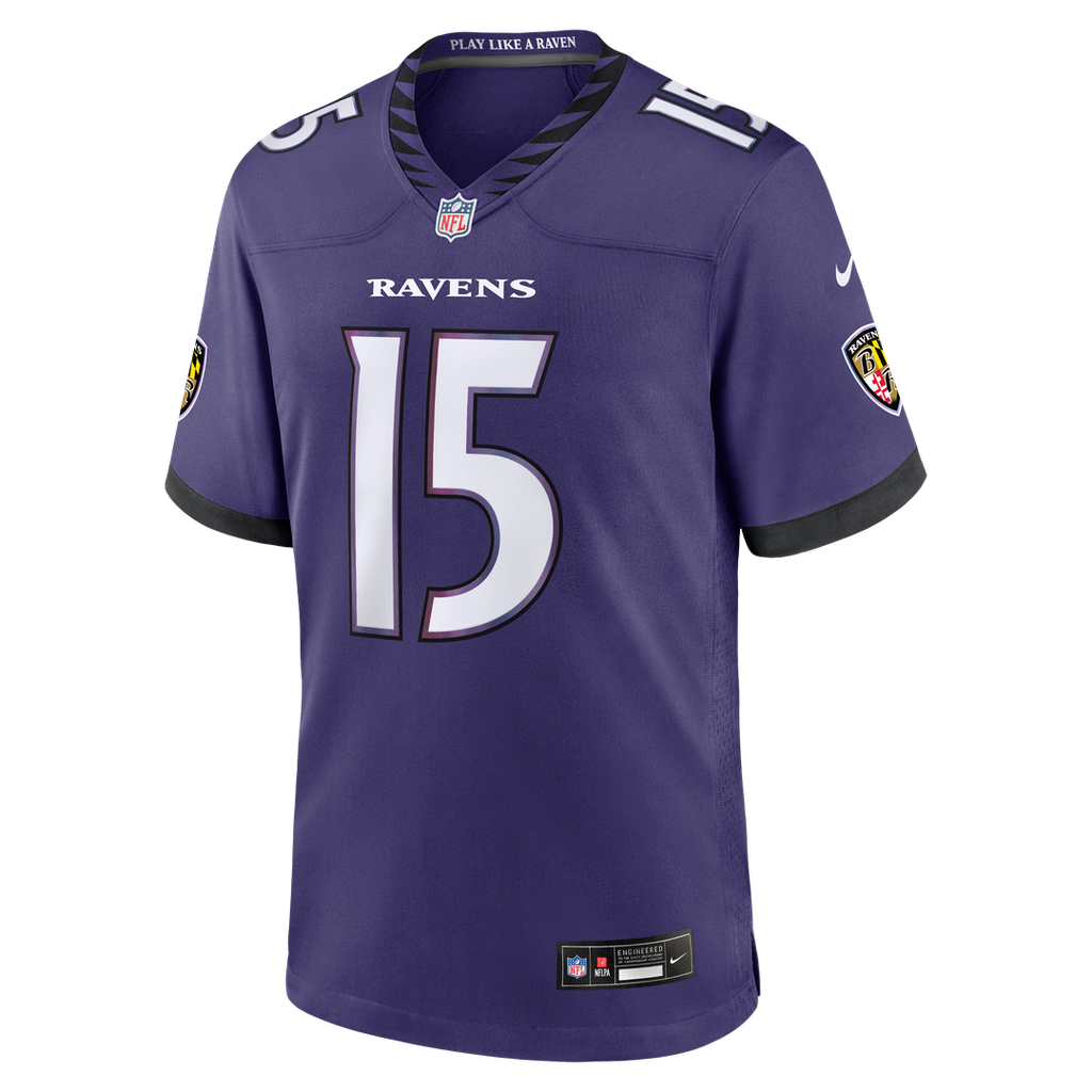 Mike Green Baltimore Ravens Team Game Jersey - Purple