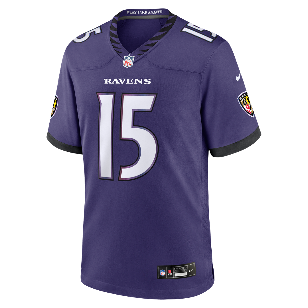 Mike Green Baltimore Ravens Team Game Jersey - Purple