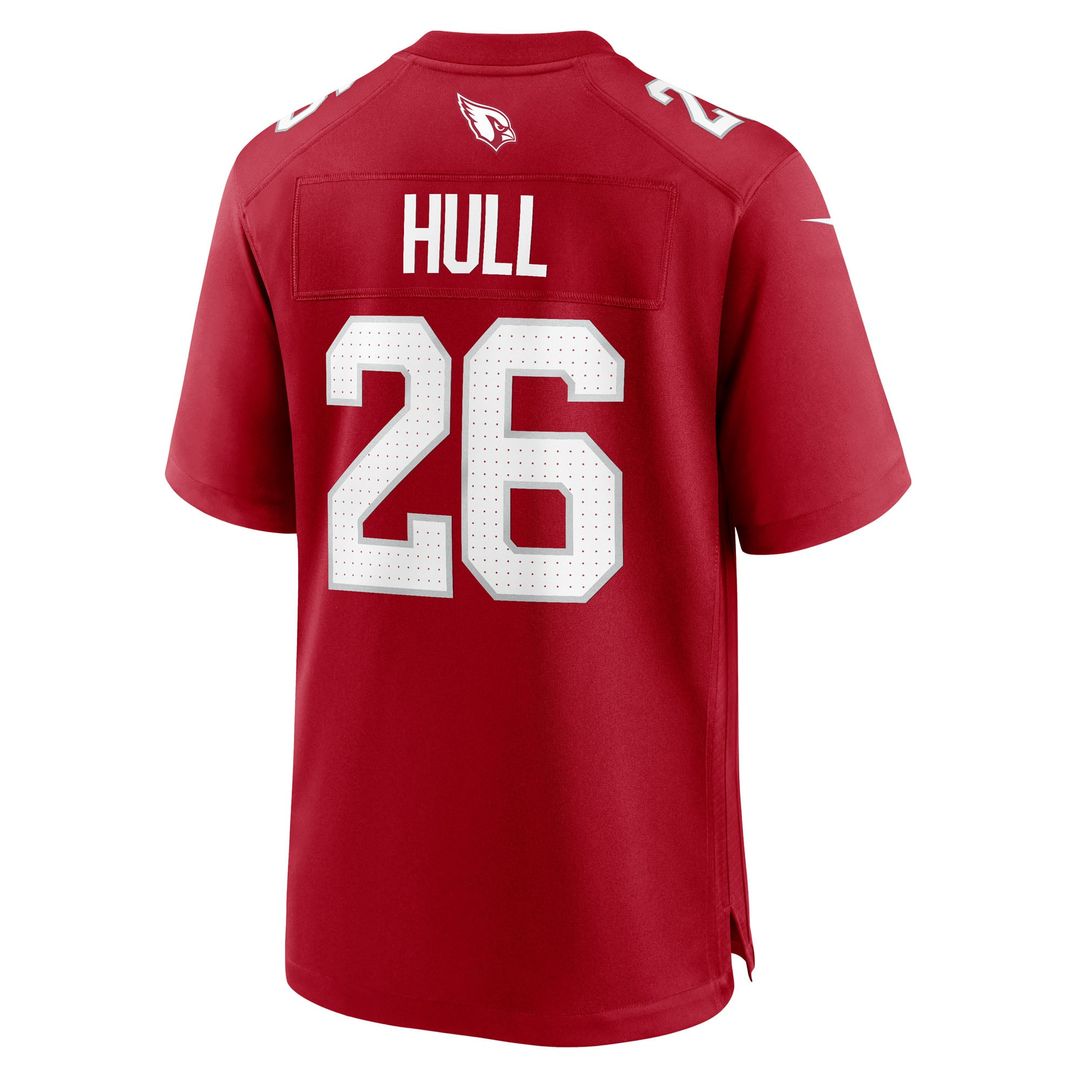 Evan Hull Arizona Cardinals Team Game Jersey - Cardinal