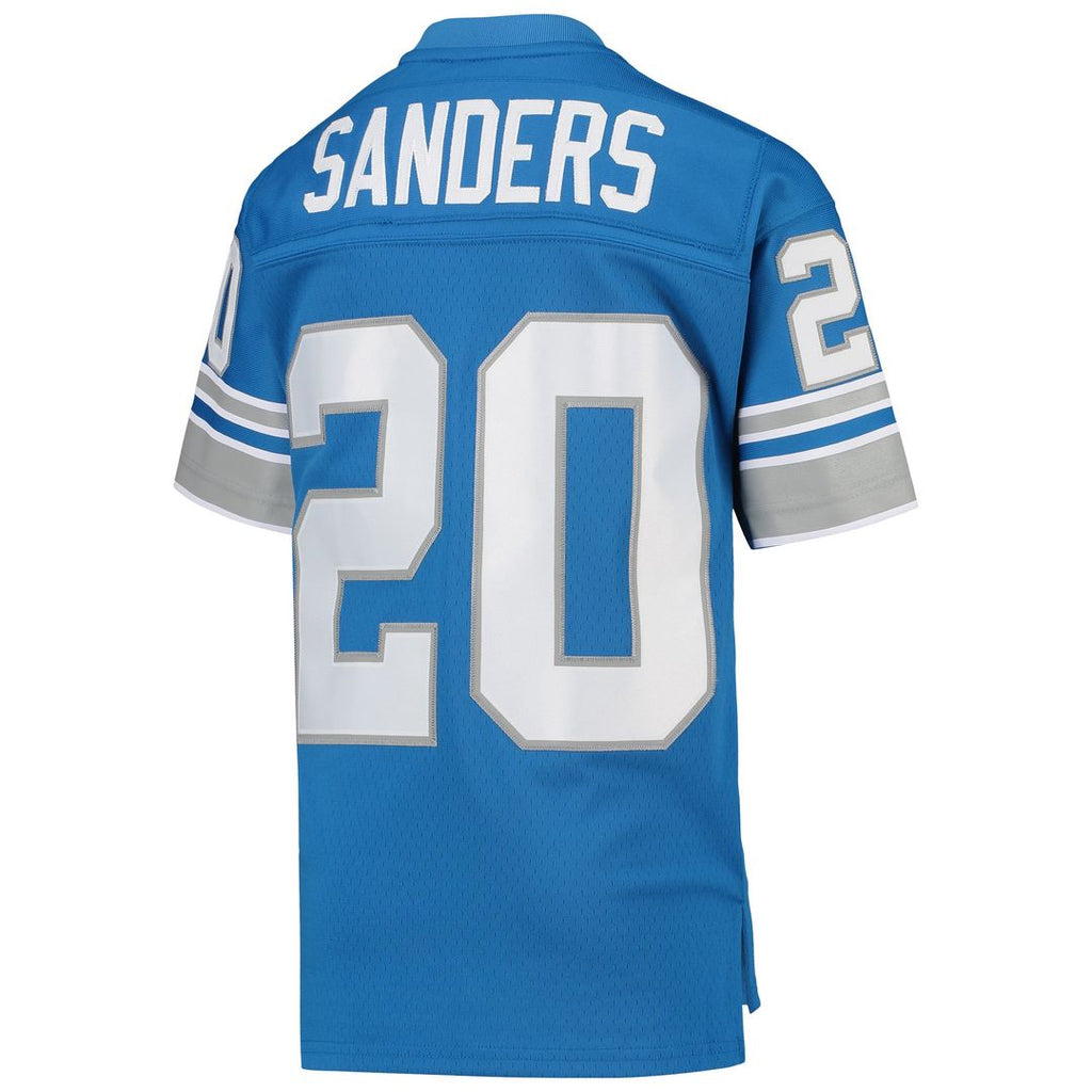 Barry Sanders Detroit Lions Youth 1996 Legacy Retired Player Jersey - Blue