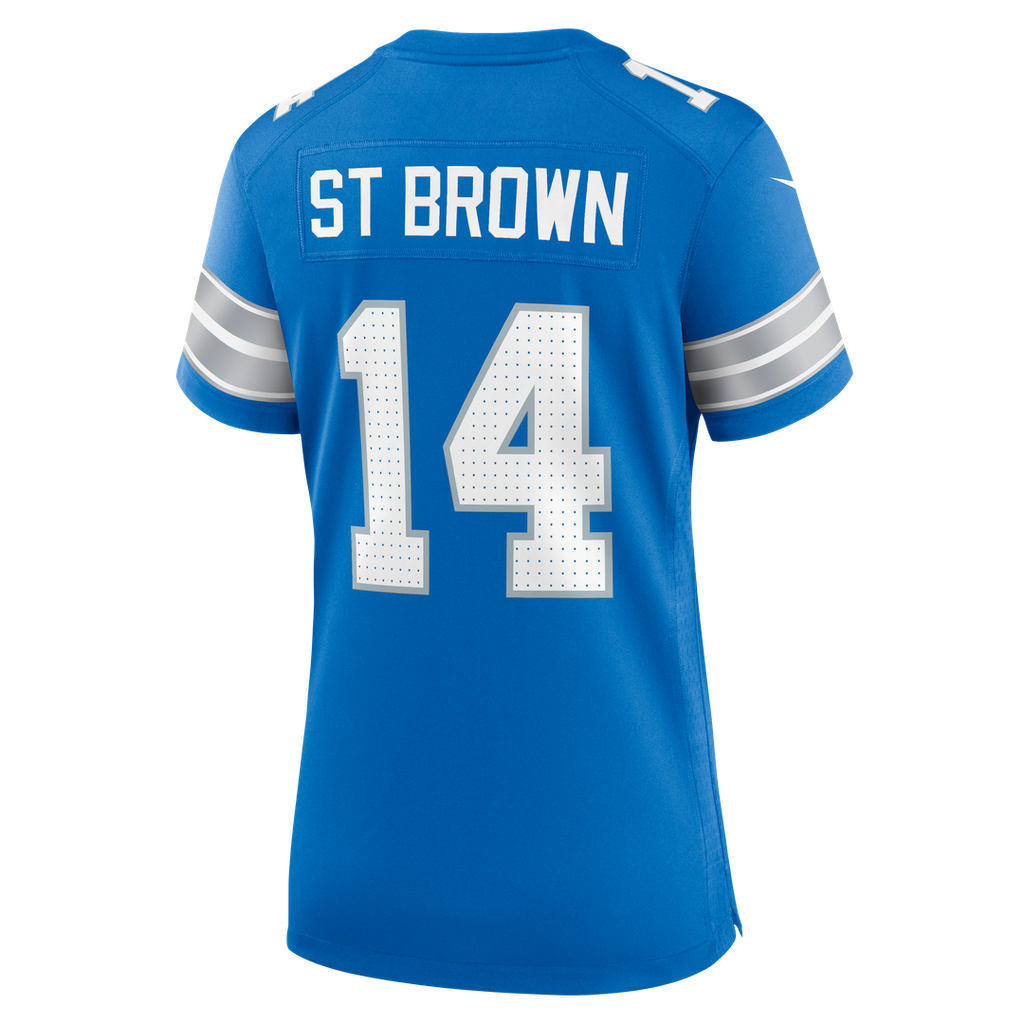 Amon - Ra St. Brown Detroit Lions Women's Team Game Jersey - Blue