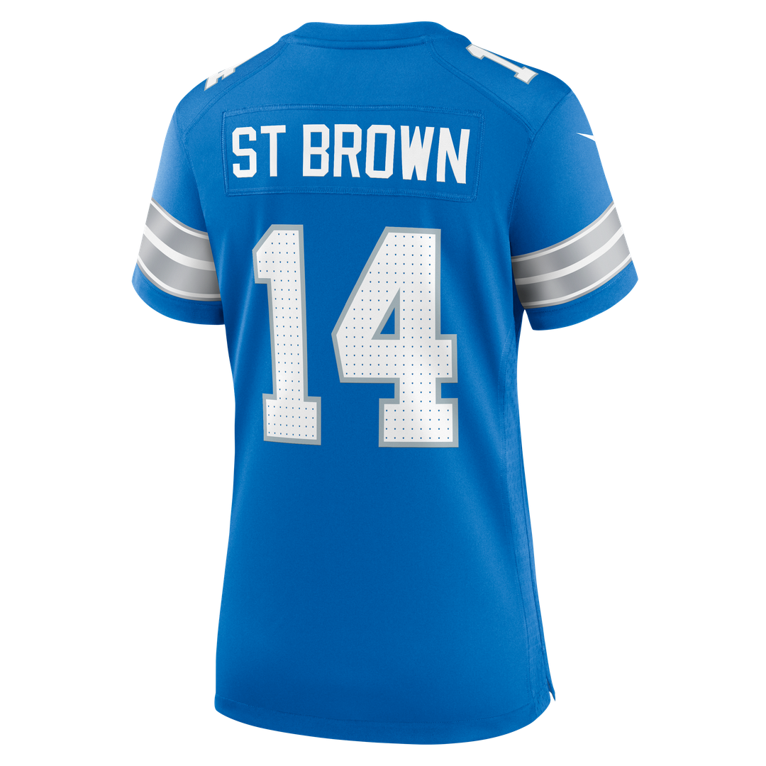 Amon - Ra St. Brown Detroit Lions Women's Team Game Jersey - Blue