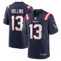 Mack Hollins New England Patriots Team Game Jersey - Navy