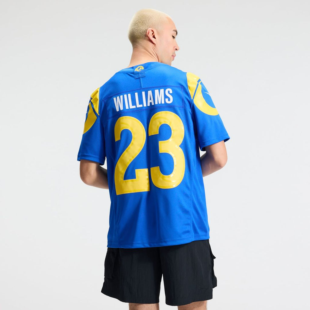 Kyren Williams Los Angeles Rams Team Vapor F.U.S.E. Stitched Limited Jersey - Royal