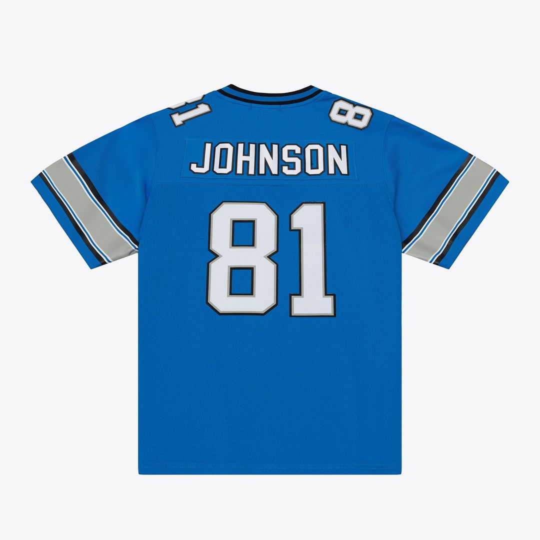 Calvin Johnson Detroit Lions Women's 2007 Legacy Replica Jersey - Blue
