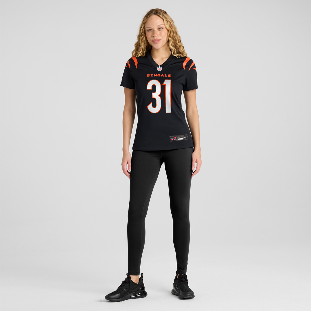 Kentrel Bullock Cincinnati Bengals Women's Team Game Jersey - Black