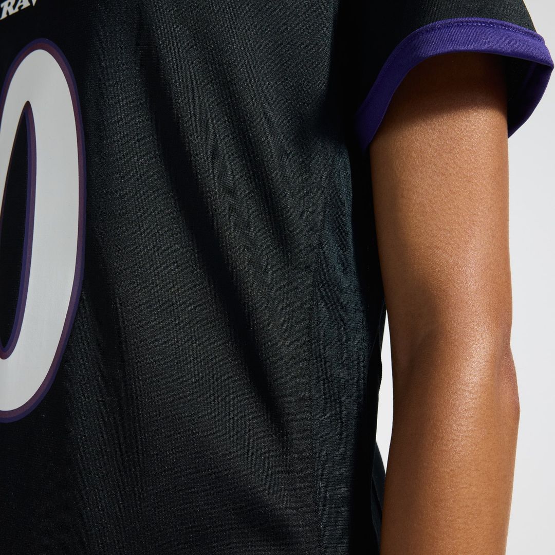 Roquan Smith Baltimore Ravens Women's Team Game Jersey - Purple