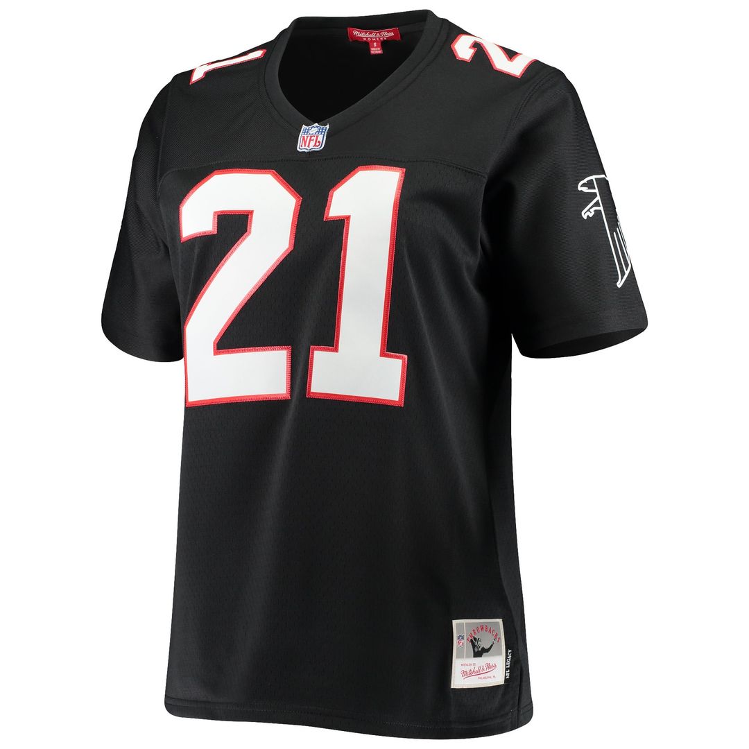Deion Sanders Atlanta Falcons Women's Legacy Replica Team Jersey - Black