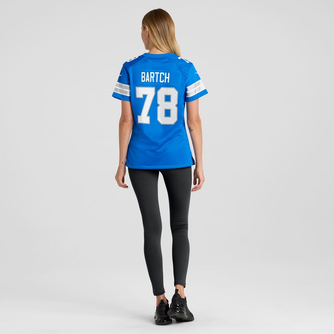 Ben Bartch Detroit Lions Women's Team Game Jersey - Blue