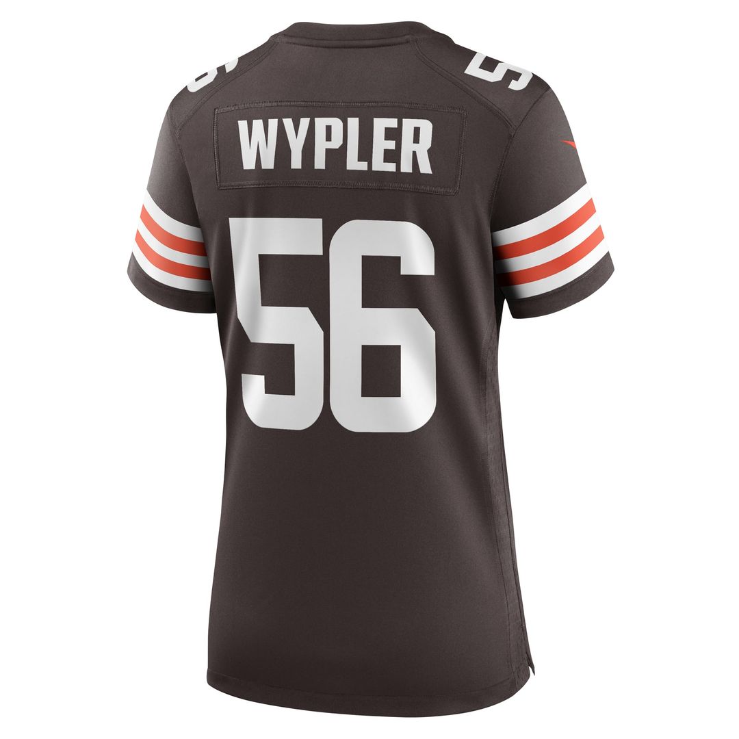 Luke Wypler Cleveland Browns Women's Team Game Jersey - Brown