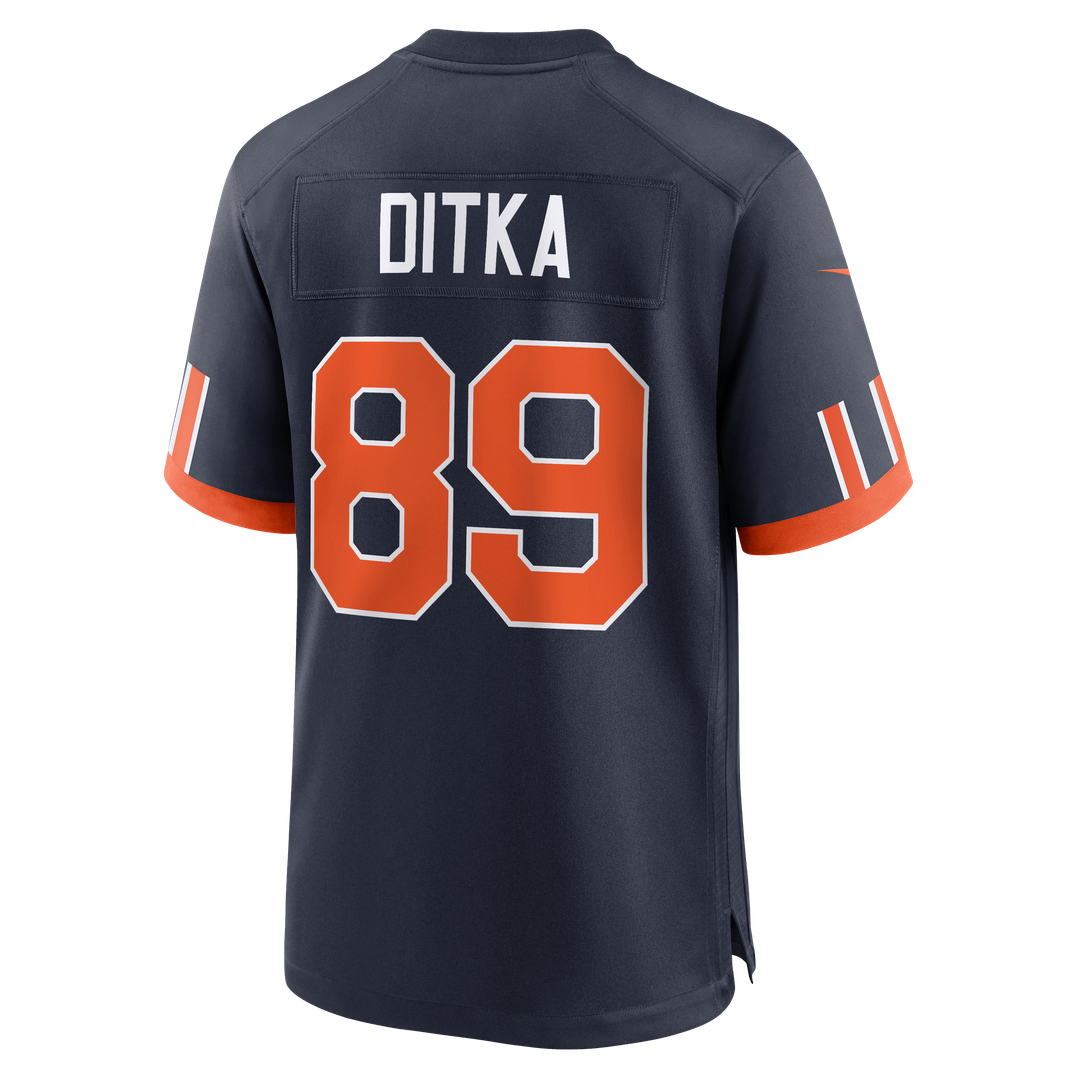 Mike Ditka Chicago Bears 2026 Rivalries Collection Game Jersey - Navy