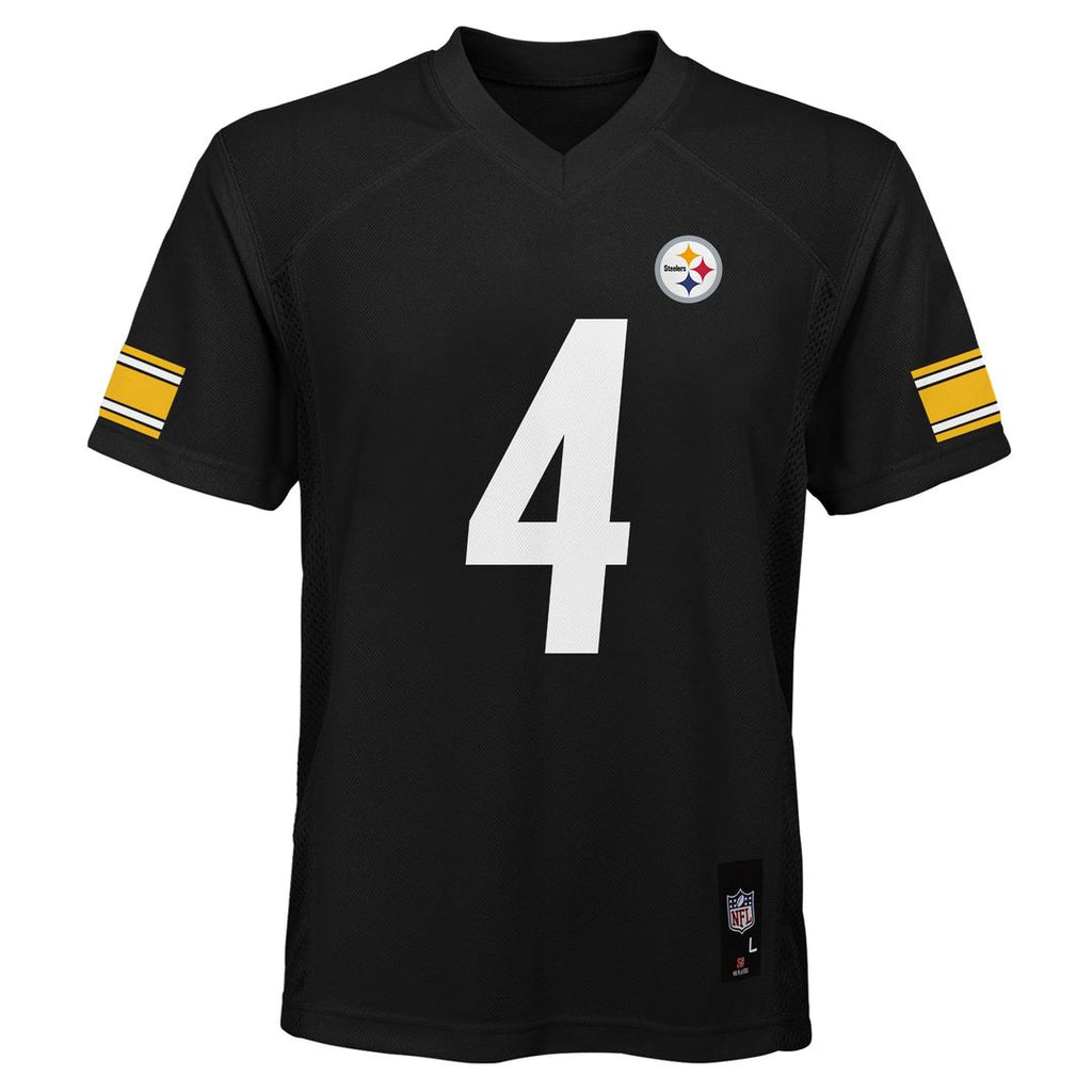 DK Metcalf Pittsburgh Steelers Youth Replica Jersey - Black