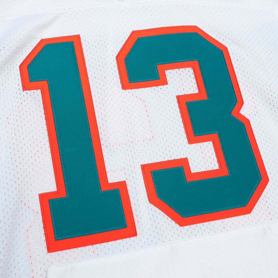 Dan Marino Miami Dolphins 1995 Authentic Throwback Retired Player Pocket Jersey - White