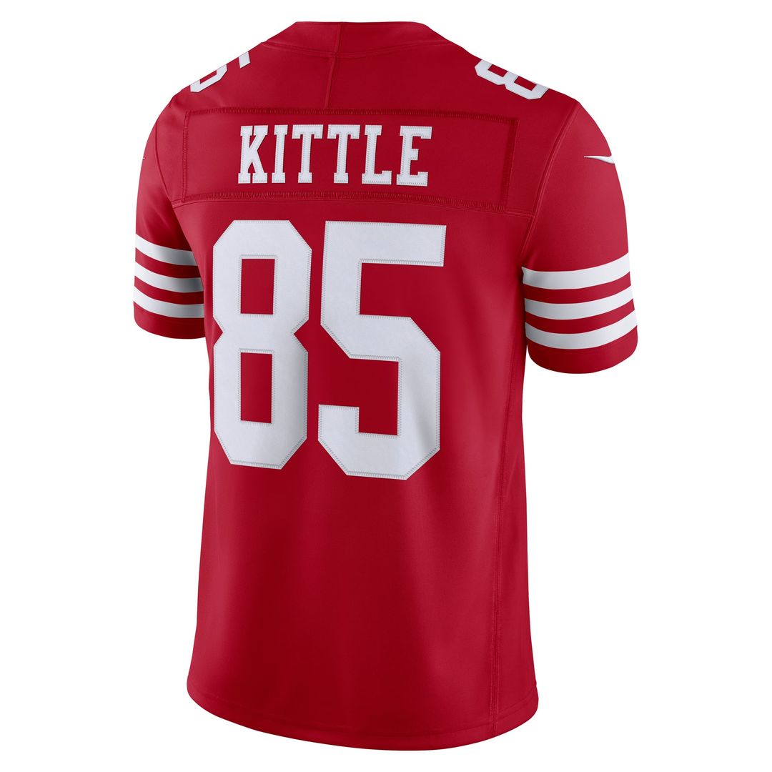 George Kittle San Francisco 49ers Alternate Vapor F.U.S.E. Stitched Limited Jersey - White