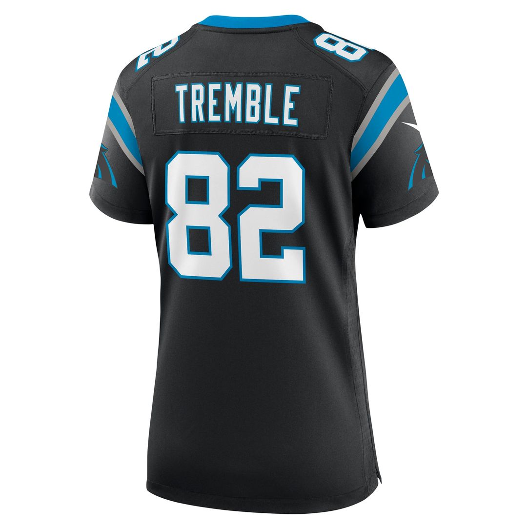 Tommy Tremble Carolina Panthers Women's Team Game Jersey - Black
