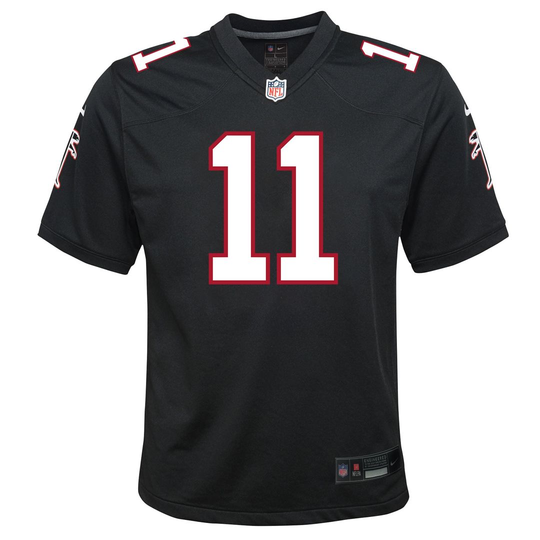 Jalon Walker Atlanta Falcons Youth Alternate Game Jersey - Black