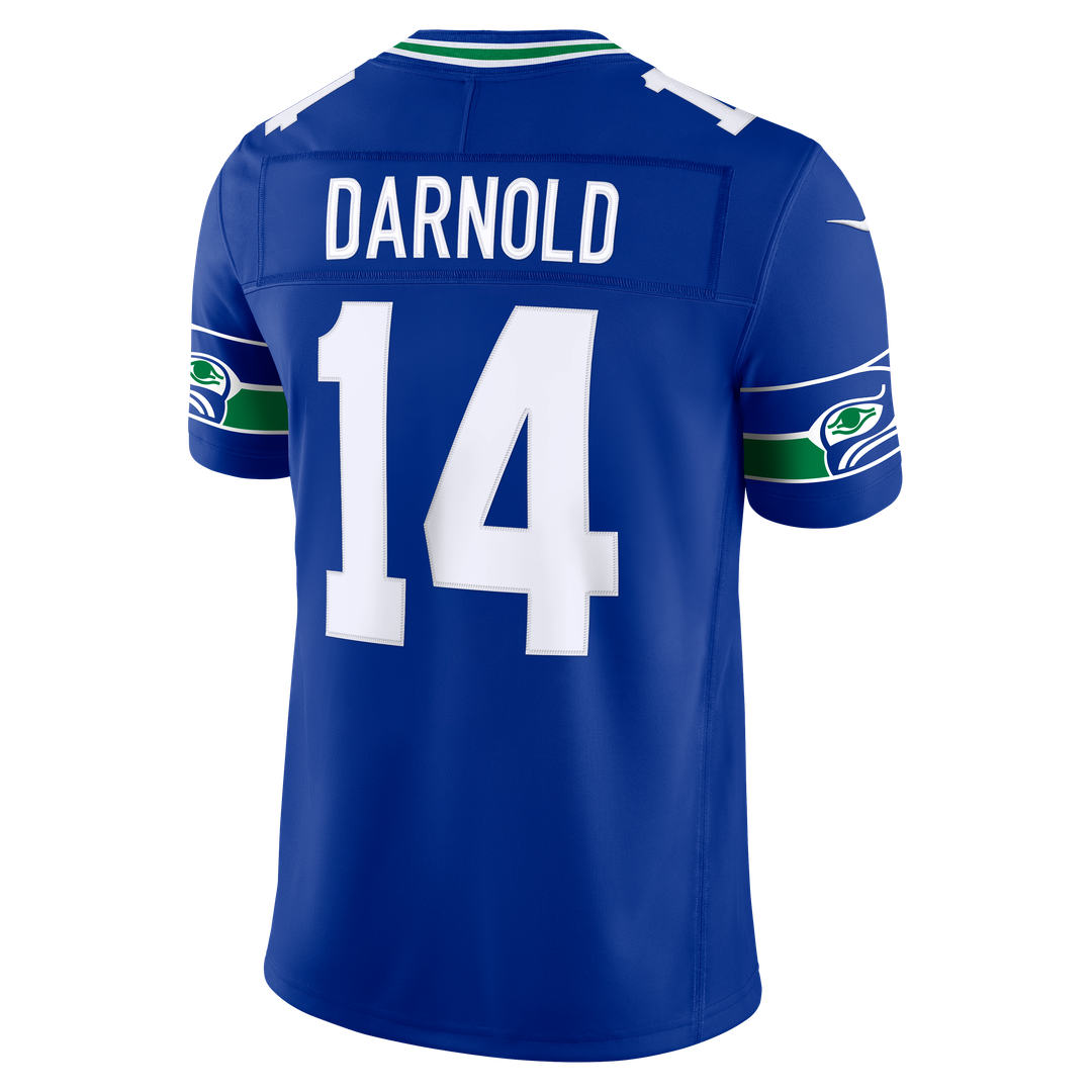 Sam Darnold Seattle Seahawks Alternate Vapor F.U.S.E. Stitched Limited Jersey - Royal