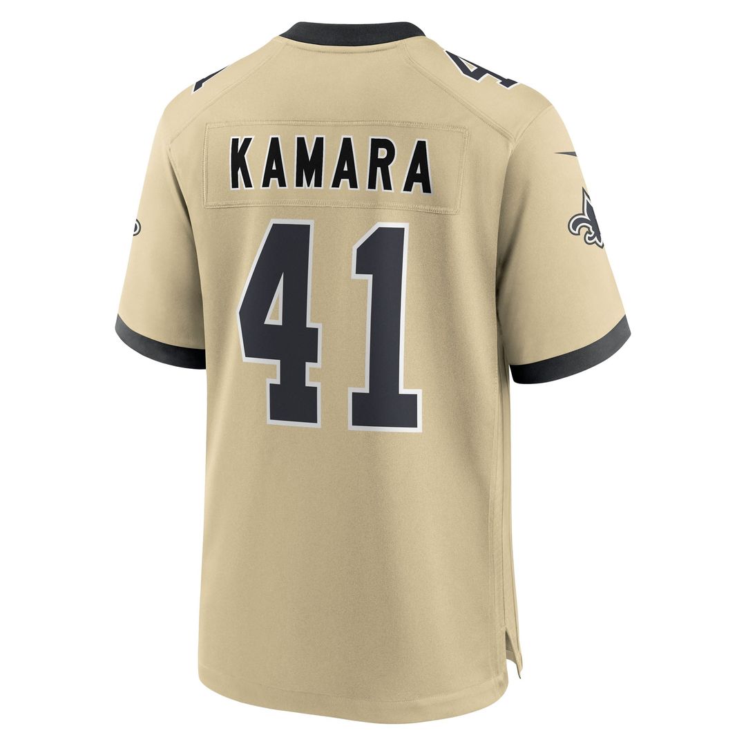 Alvin Kamara New Orleans Saints Youth Game Jersey - White