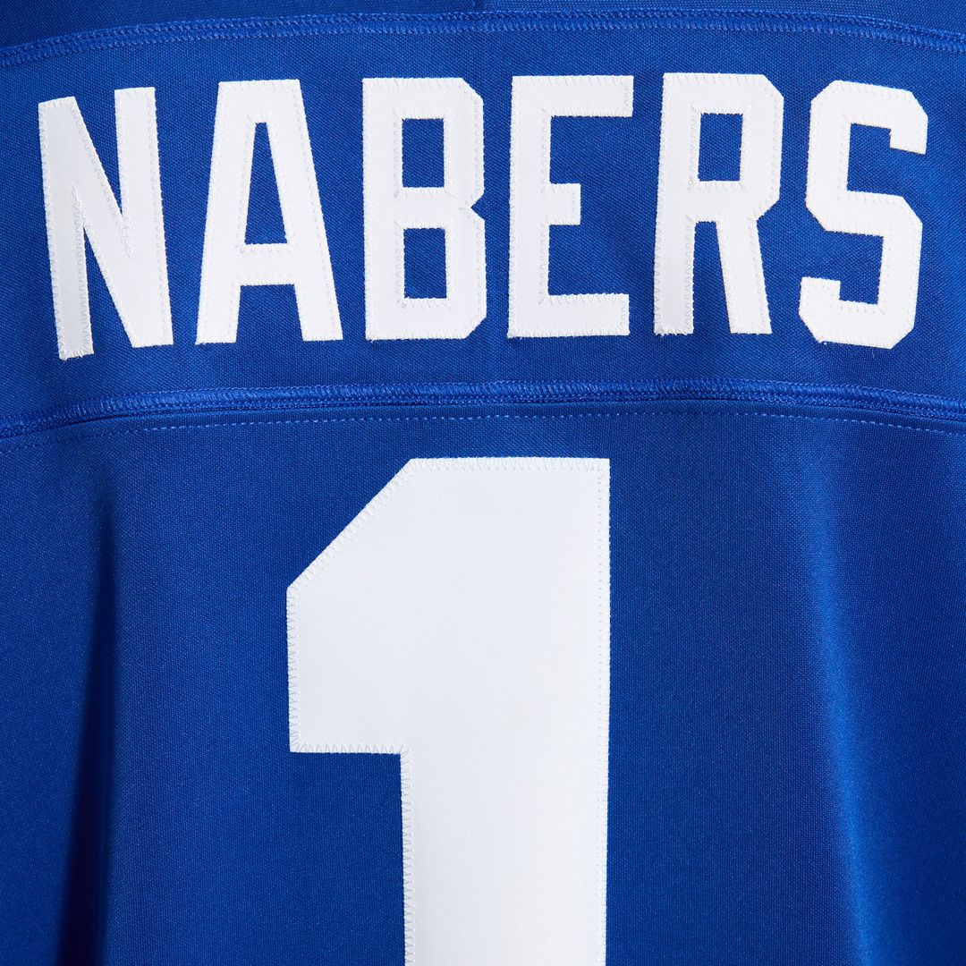 Malik Nabers New York Giants Team Vapor F.U.S.E. Stitched Limited Jersey - Royal