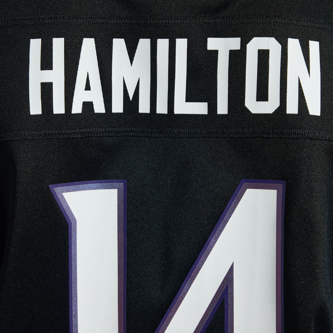 Kyle Hamilton Baltimore Ravens Women's Alternate Game Jersey - Black