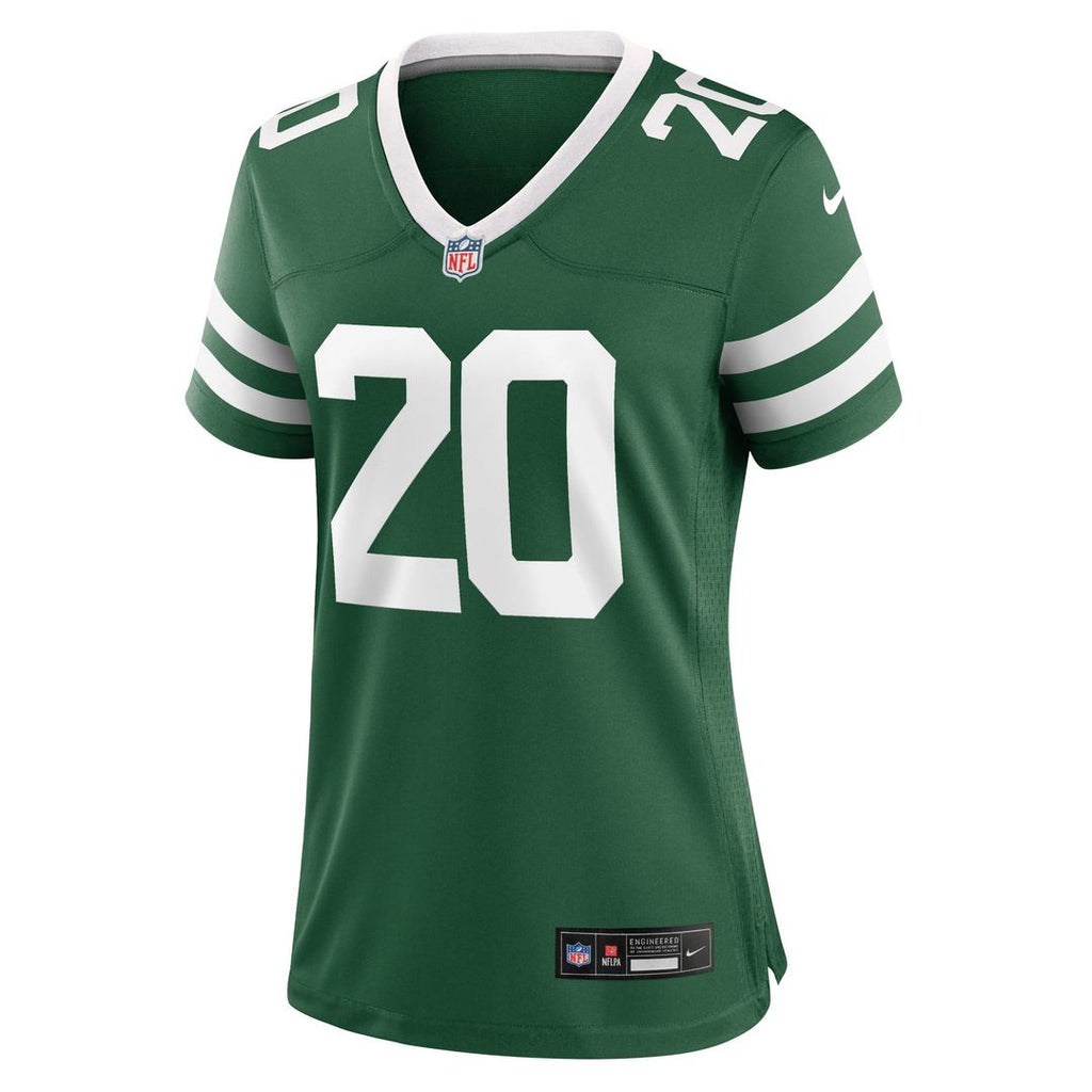 Breece Hall New York Jets Women's Game Jersey - Legacy White