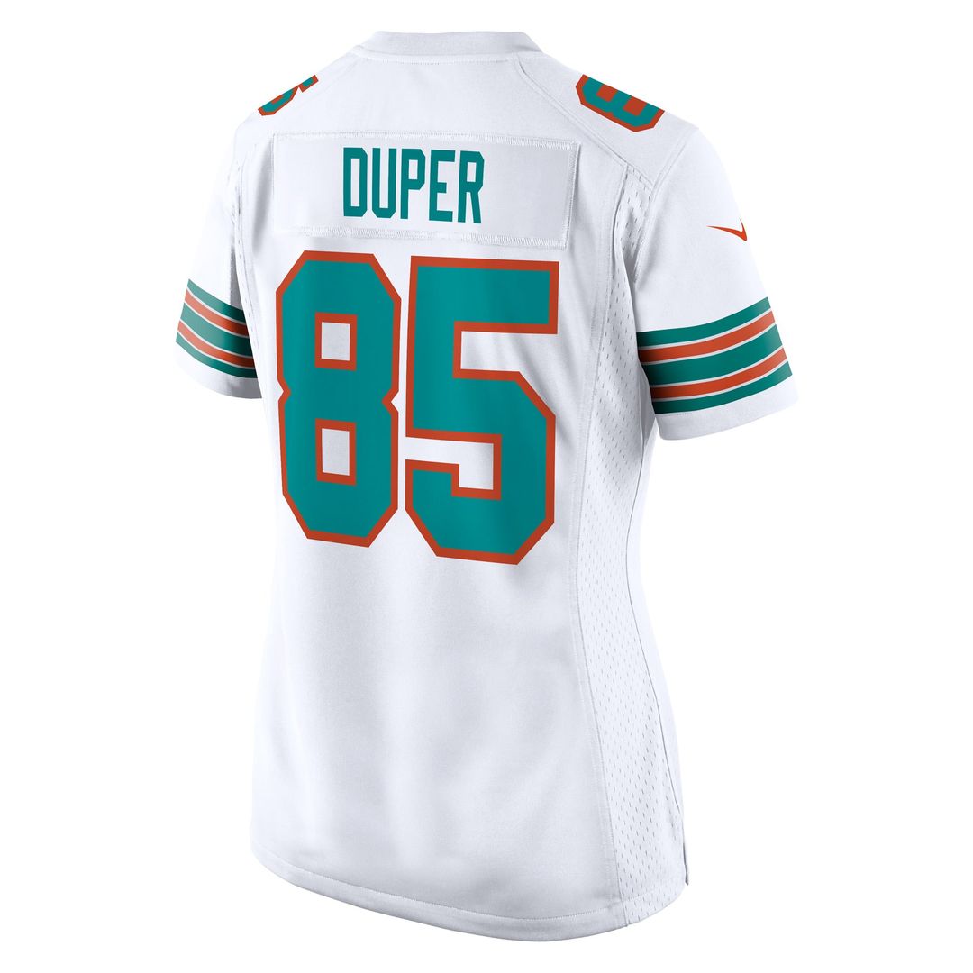 Mark Duper Miami Dolphins Women's Game Retired Player Jersey - Aqua