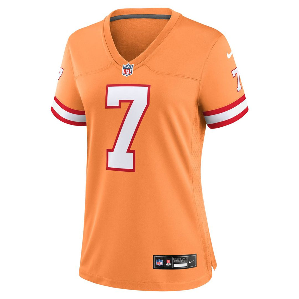 Bucky Irving Tampa Bay Buccaneers Women's Game Jersey - White
