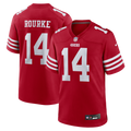 Kurtis Rourke San Francisco 49ers Team Game Jersey - Scarlet