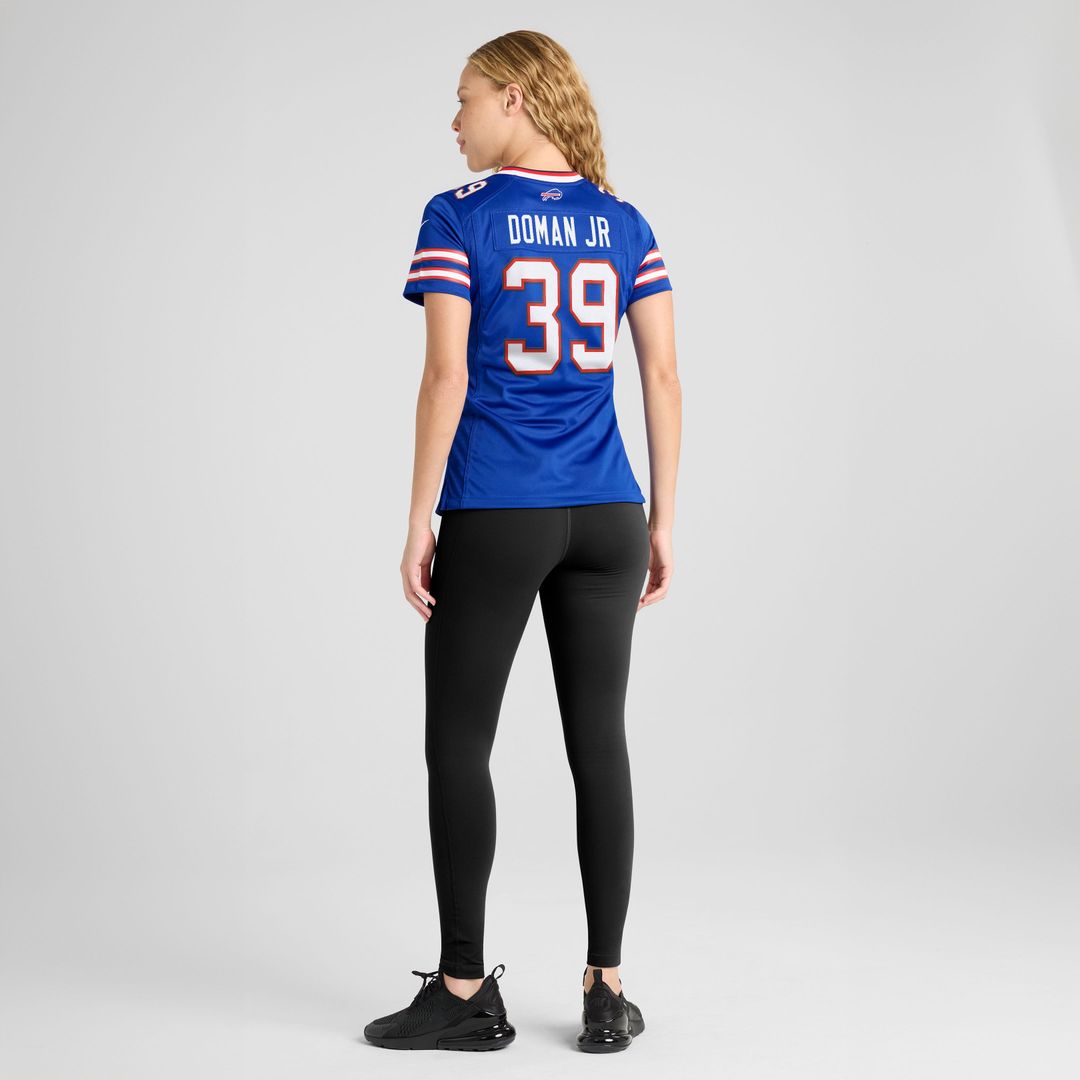 Tommy Doman Jr Buffalo Bills Women's Team Game Jersey - Royal